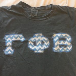 Comfort colors grey scoop neck T-shirt